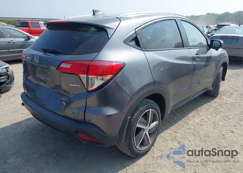 2021 Honda Hr-V Awd Ex из США, поврежденный, VIN 3CZRU6H51MM737381